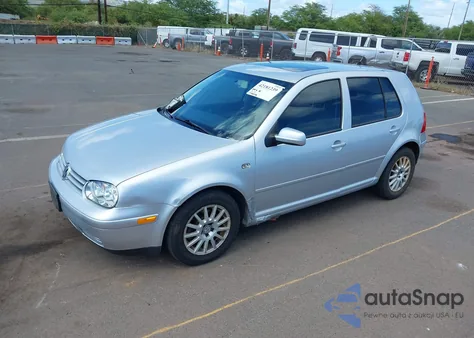 2006 Volkswagen Golf Gls из США, поврежденный, VIN 9BWGL61J864002554
